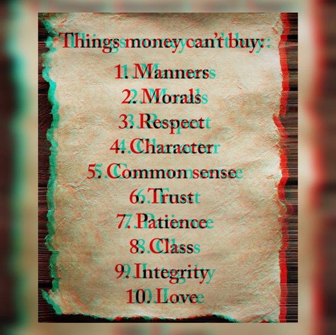 Money Can't Buy 💰