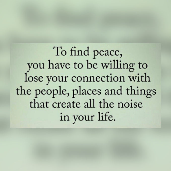 To Find Peace ⚡️