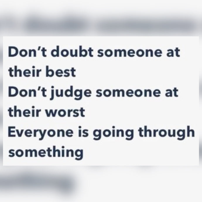 Never Doubt or Judge 🎲