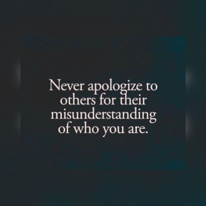 Never Apologize 🎨