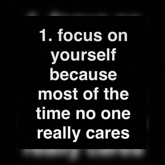 Focus on Yourself ⚡️