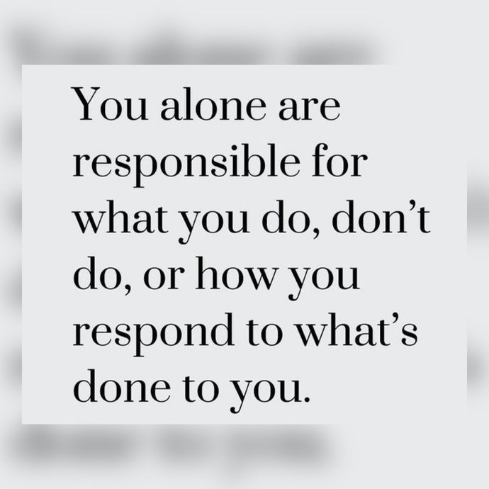 You Are Responsible ⚡️