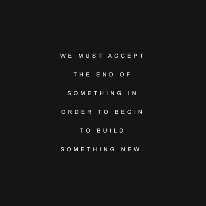 Accept The End ⚡️