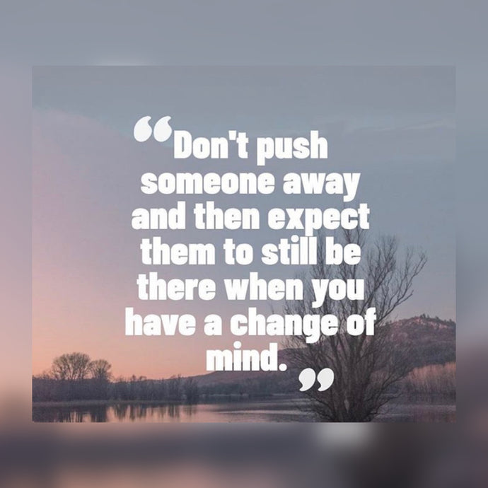 Push Someone Away ⚡️