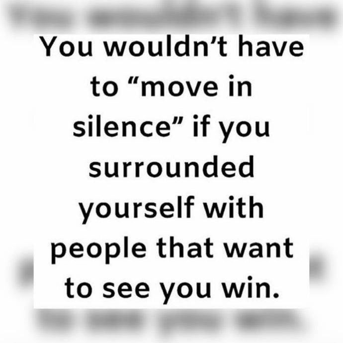 Moving In Silence ⚡️