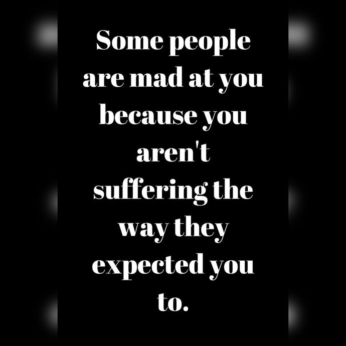 You Aren't Suffering ⚡️