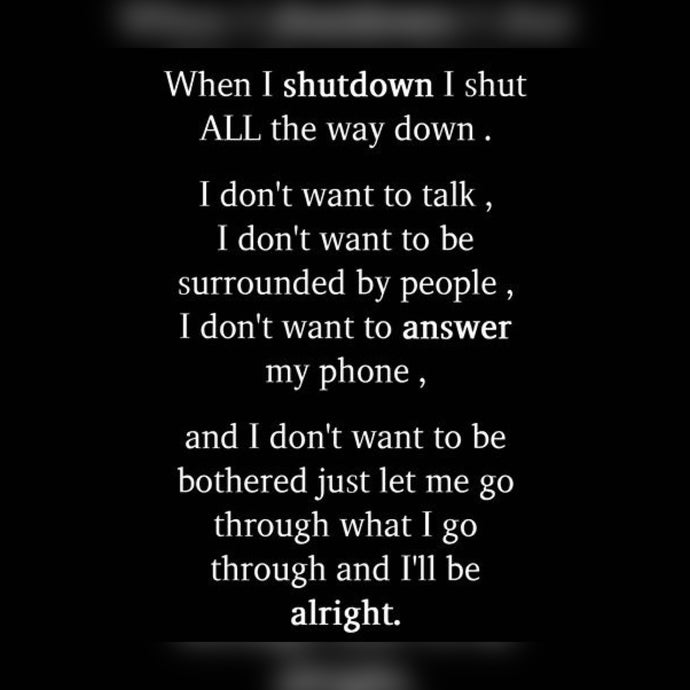 When I Shutdown ⚡️