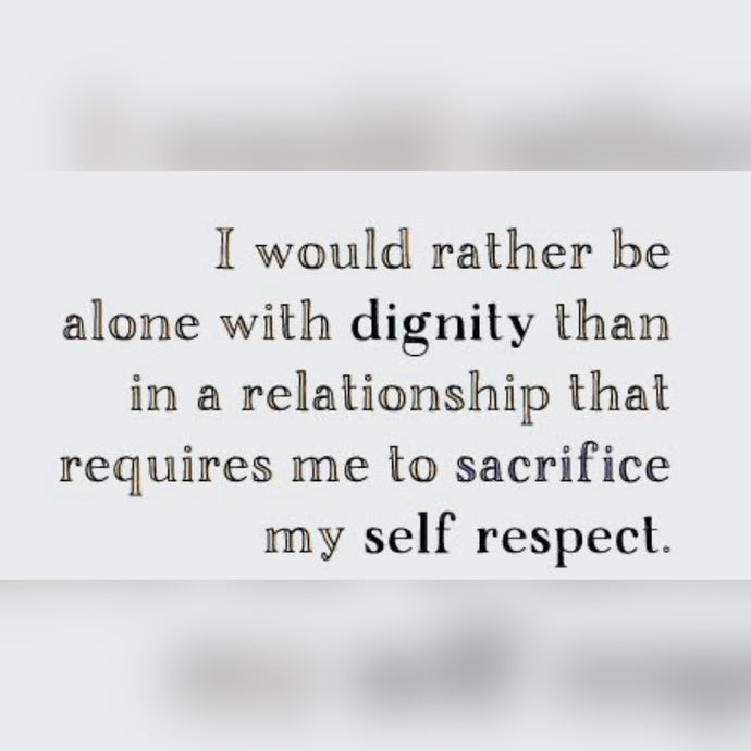 Sacrificing Self Respect ⚡️