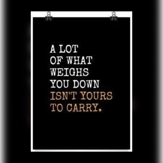 Weigh You Down ⚡️