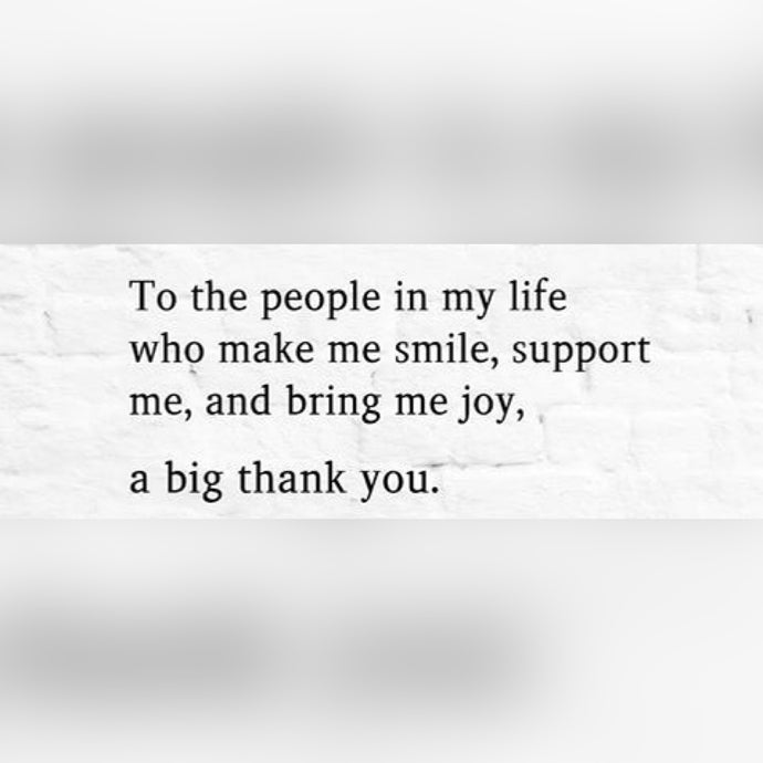 People In My Life ⚡️