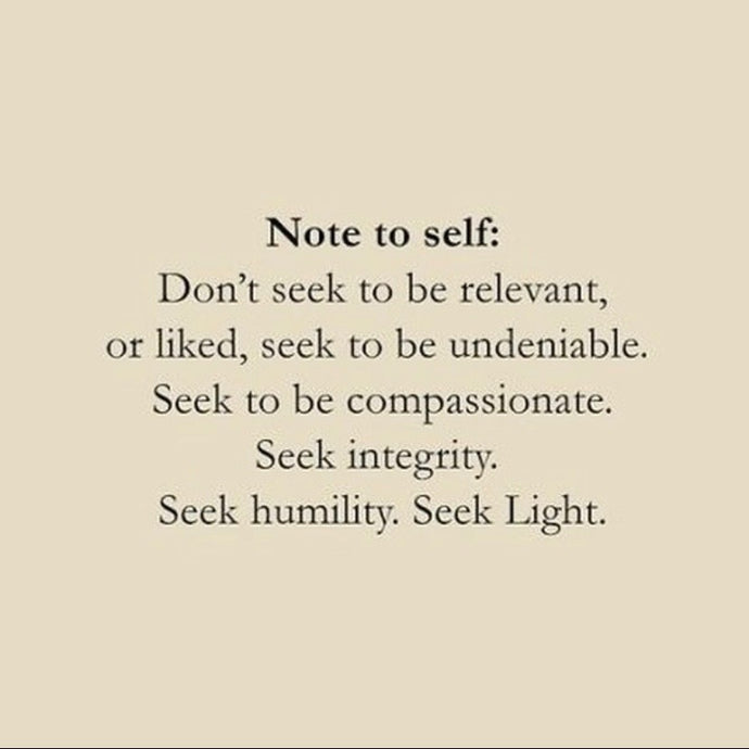 Note To Self ⚡️