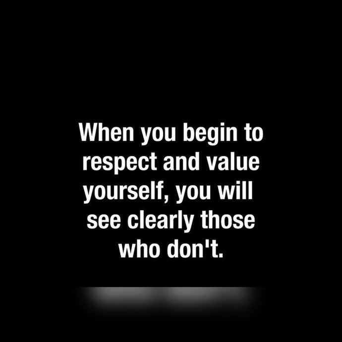 Respect Value Yourself ⚡️