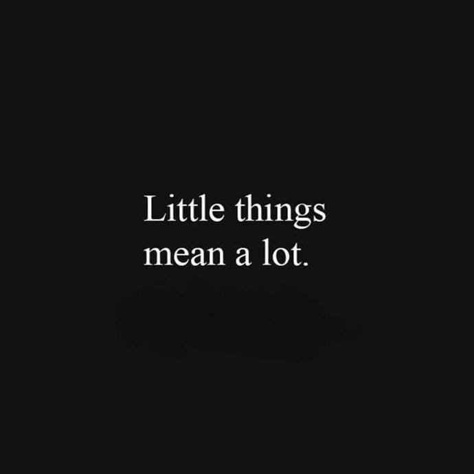 Little Things ⚡️