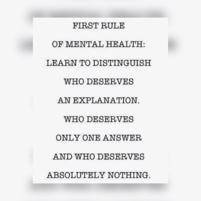 Rules To Metal Health ⚡️