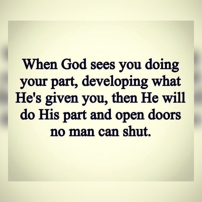 Doing Your Part ⚡️