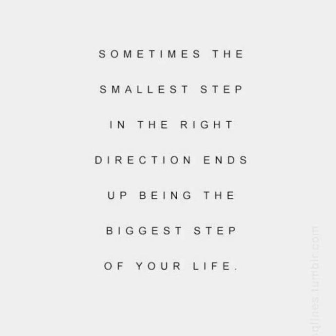 The Smallest Step ⚡️