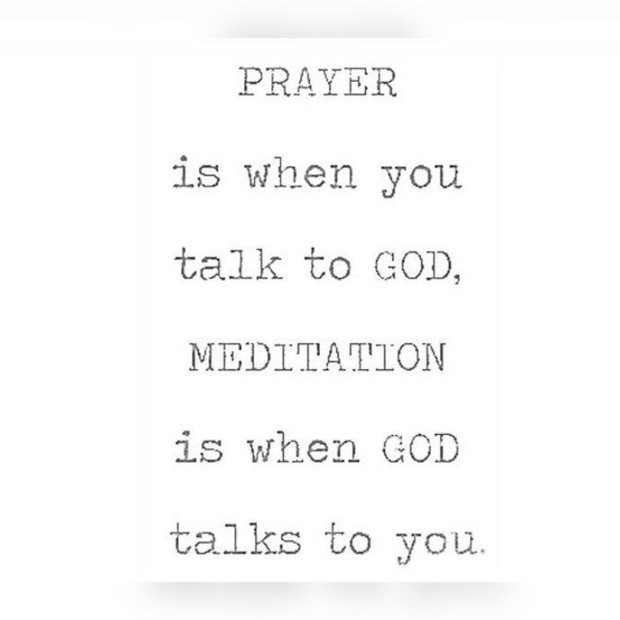 Prayer And Meditation ⚡️