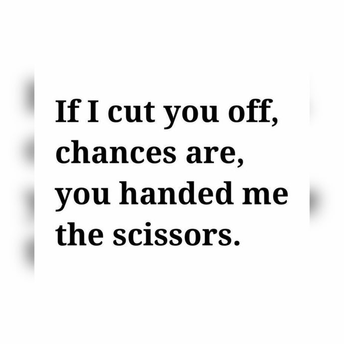 Cutting People Off ⚡️