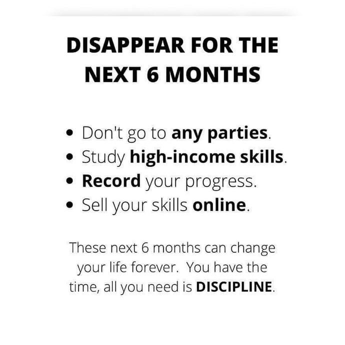 Next 6 Months ⚡️