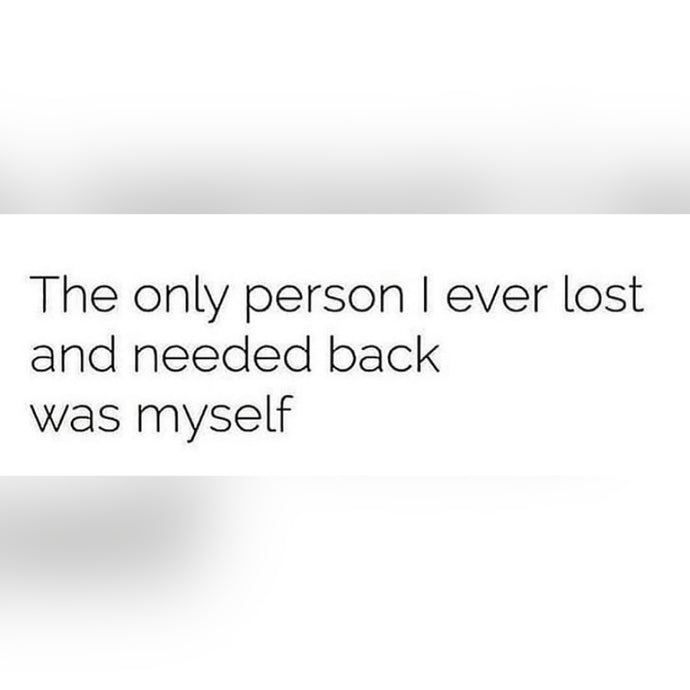 I Need Myself ⚡️