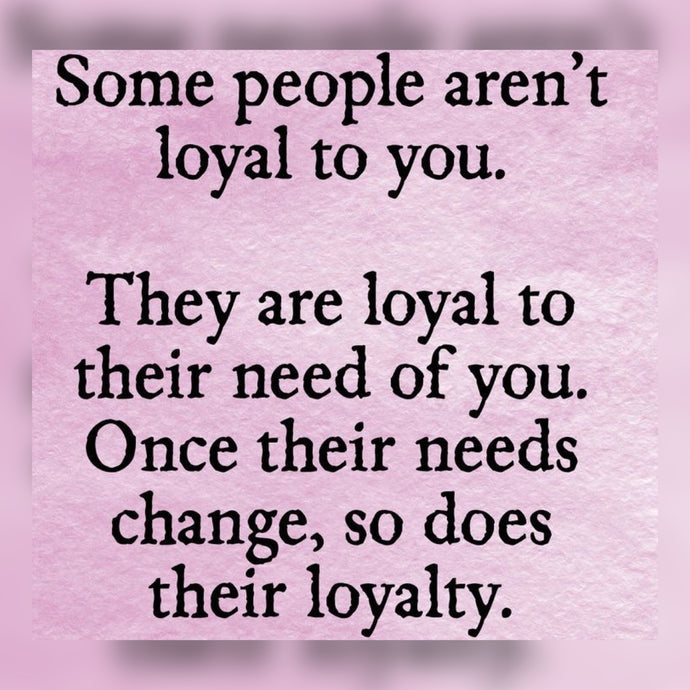 Loyal To Needs ⚡️