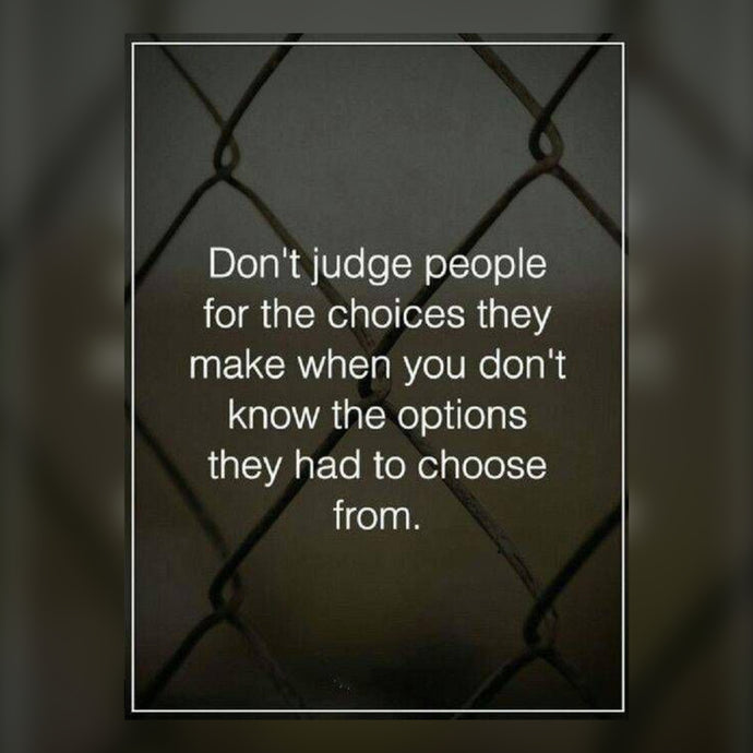 Don't Judge People ⚡️