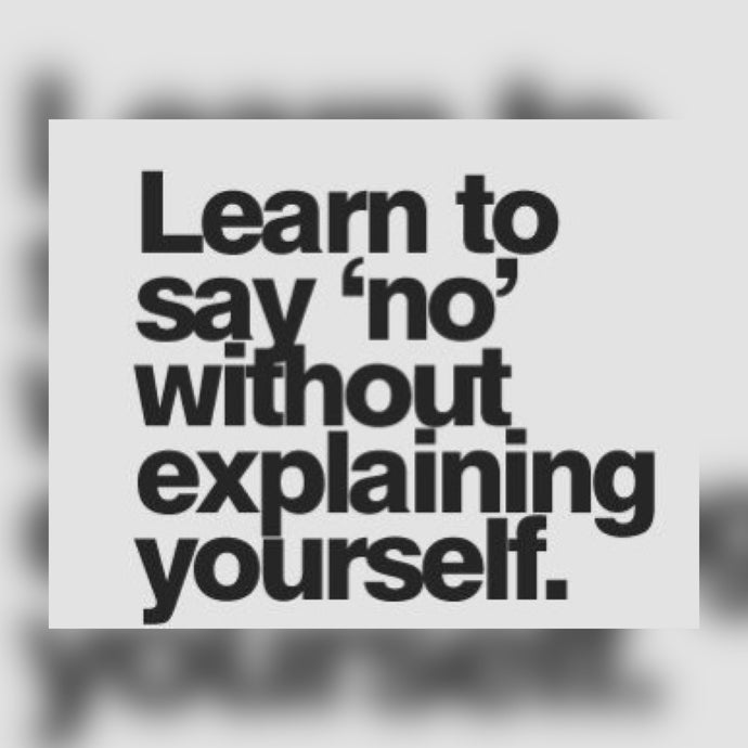 Learn To Say No ⚡️