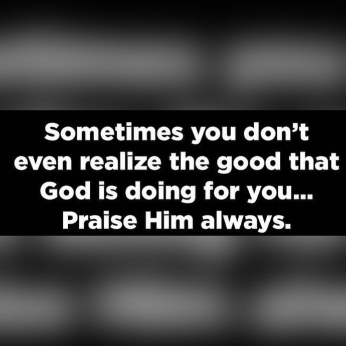 Praise Him Always ⚡️