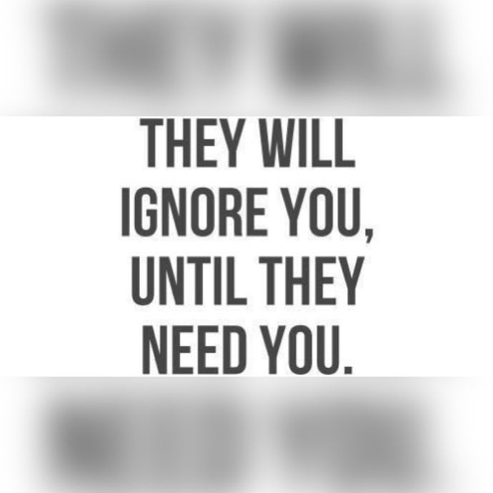 Ignoring People☄️