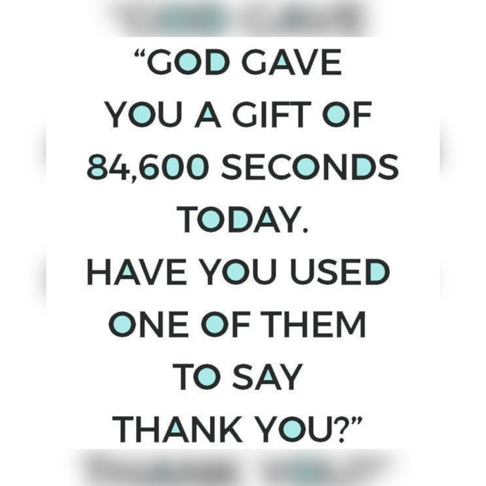 Say Thank You ⚡️