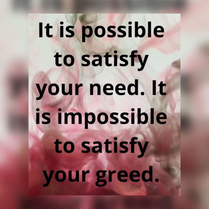 Satisfy Greed ⚡️