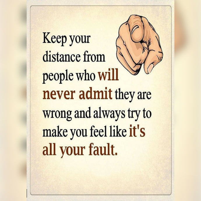 Never Admit Wrong ⚡️