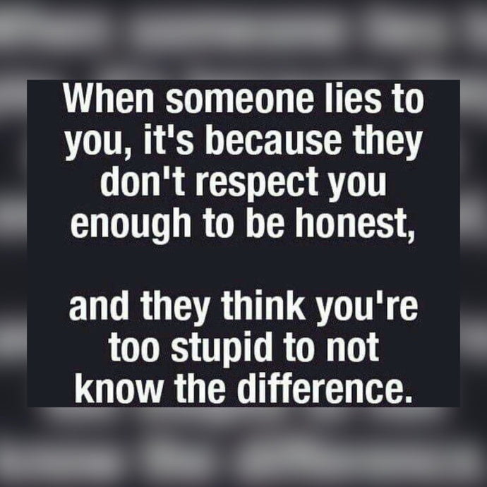 When Someone Lies 🎲