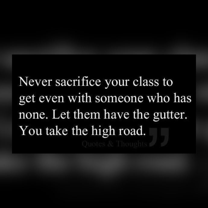 Sacrificing Class ⚡️