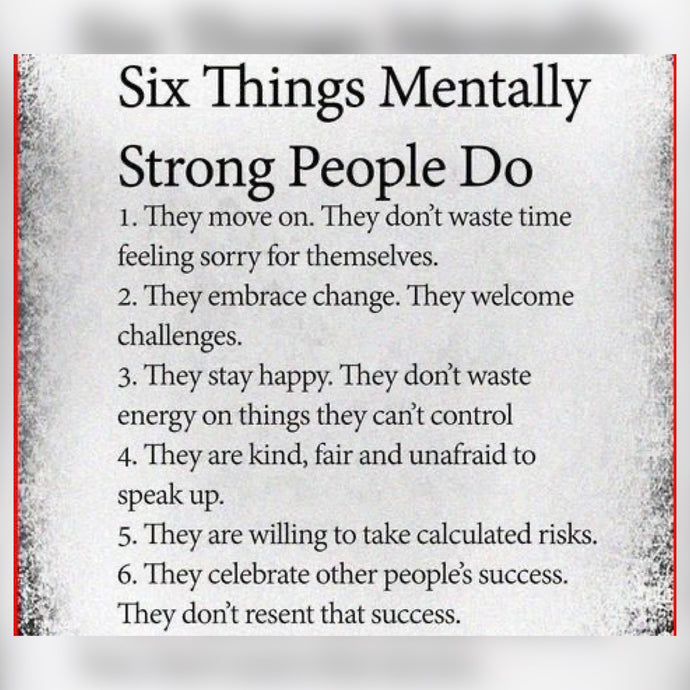 Mentally Strong People ⚡️