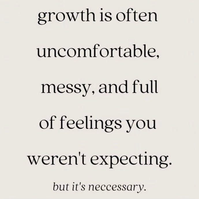 Growth Is Uncomfortable ⚡️