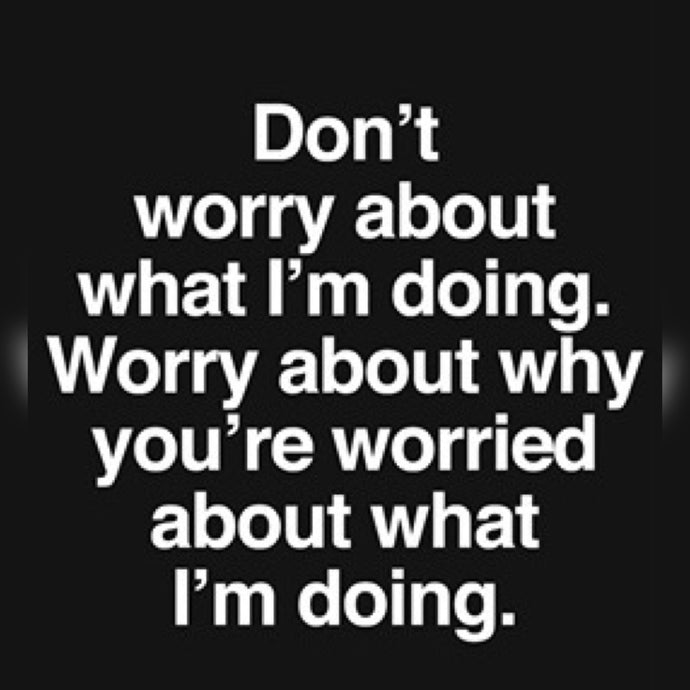 Worry About ⚡️