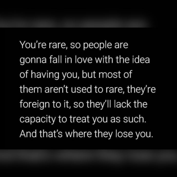 You Are Rare ⚡️