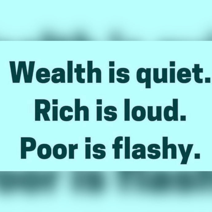 Wealth Is Quiet ⚡️