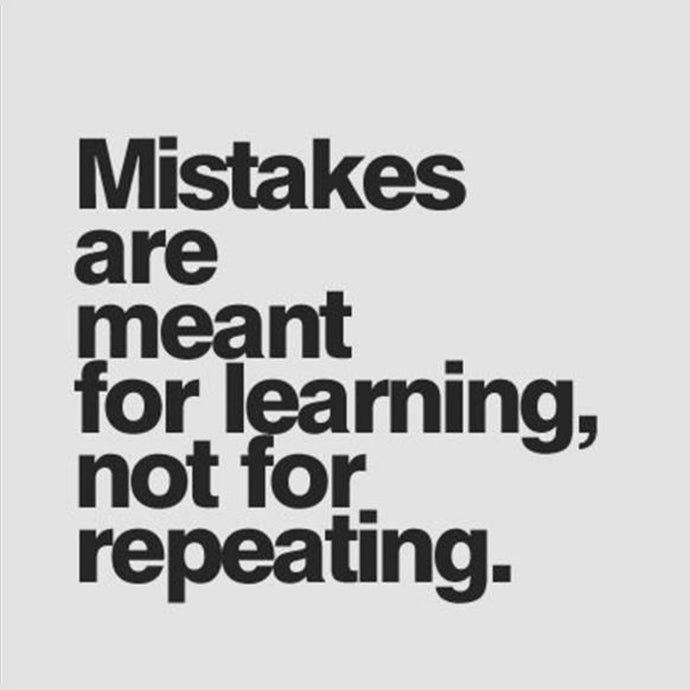 Learning Mistakes ⚡️