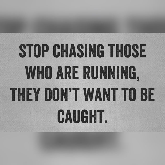 Stop Chasing ⚡️