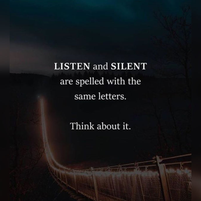 Listen And Silent ⚡️