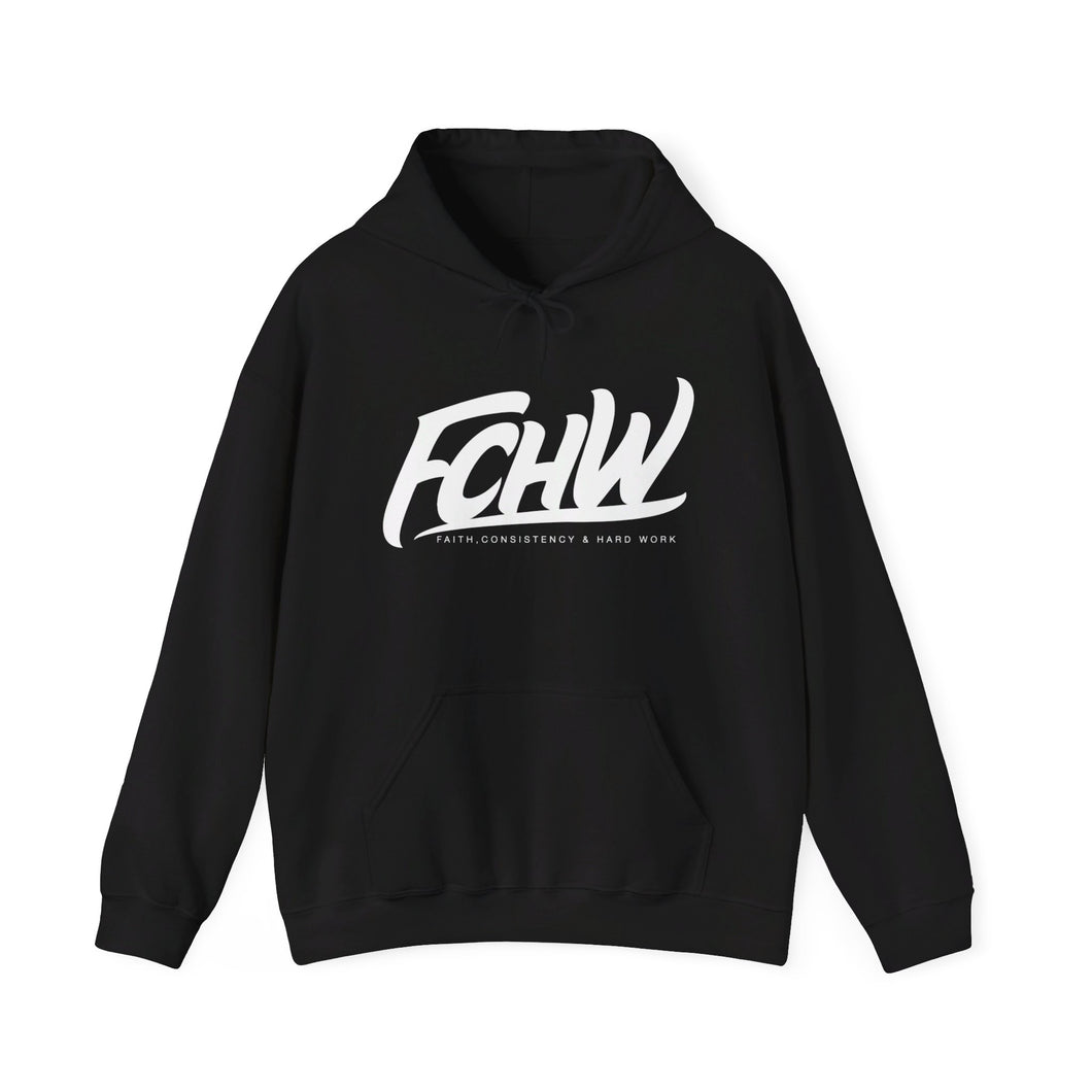 FCHW Black|White Unisex Heavy Blend™ Hooded Sweatshirt