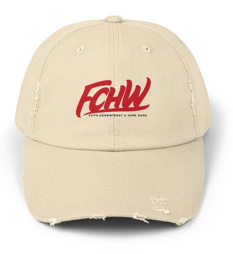 FCHW Cream Red Unisex Hat