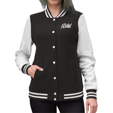 Load image into Gallery viewer, FCHW Women&#39;s Navy Blue Varsity Jacket